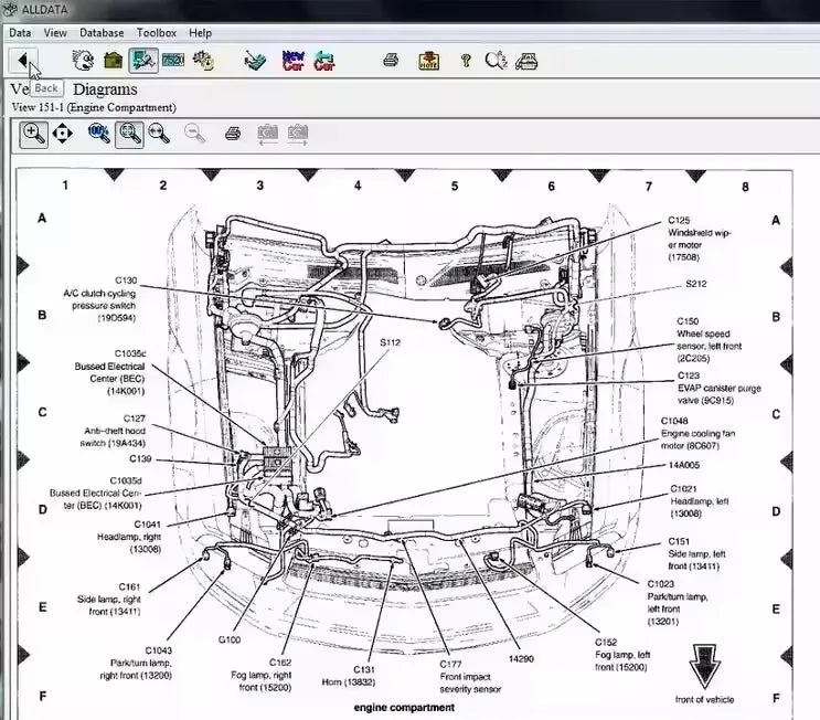 AllData 10.53 Automotive Diagnostic Software: Empowers full - fledged data technical support for cars and trucks with wirin