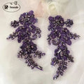 Handsewn Rhinestone Flower for Wedding Dress, Coats - View 6 | SAMAG