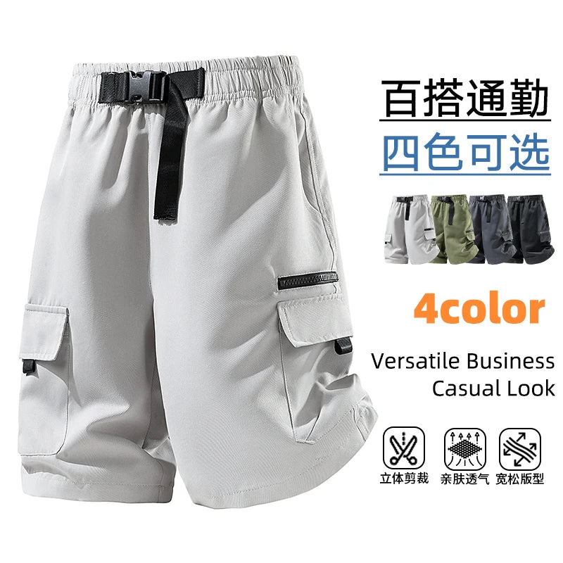 Summer work pants with multiple pockets, sporty casual | SAMAG
