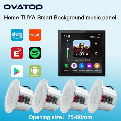 Smart Audio System TUYA Home Sound in Wall Amplifier | SAMAG