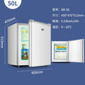 ZMLFreezer Vertical Full Freezer Side Open Door Freezer Small Drawer Air Cooled Frost Free