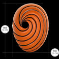 Japan Anime Cartoons Unisex Tobi Obito Akatsuki Ninja Madara Masquerade Cosplay Full Face Resin Party Mask  mask