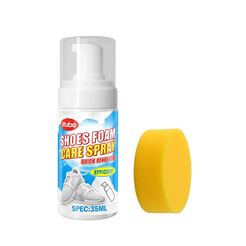 Shoe Cleaning Quick Stain Remover Whitening Polish For Sneakers Leather Boots Car Interior Multi Purpose Gentle Safe Formula
