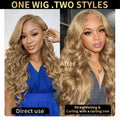 Honey Blonde Crochet Human Hair Body Wave Bundles Remy Hair Extensions Braiding Hair 15A Virgin for Braids Knotless Curls Bulk
