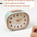 This Quiet Music Alarm Clock Is Perfect for Your Desk or Living Room and Includes Snooze and Night Light Functions.