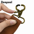 Deepeel 3.5*120cm Men's Adult Suspender X - Type Braces 4 Clips Hook Buckles Adjust Strap Elastic Belt for - Visuel 4 | SAMAG