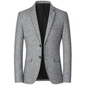 New Autumn Black Men Business Social Suit Jacket, Blue Fashion Blazers, Simple Homme Prom Party Dress Coats.