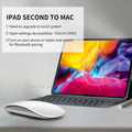 Upgrade Wireless Bluetooth Magic Computer Mouse Rechargeable Touch Slim Ergonomic Dual-Mode Silent PC Mice For Apple Macbook Air