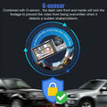 1080P Dual camera Dash Cam for cars,Front And Inside,car camera with IR Night Vision,Loop Recording,wide angle Car DVR Came