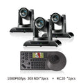 NDI PTZ Camera 30X Zoom 1080P60fps PTZ Camera with POE HDMI SDI USB+PTZ Camera Controller ideal for Live Streaming and Broadcast