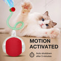 Cat Toys Interactive with 3 Play Modes, Automatic Cat Toys, Electric Moving Ball for Indoor Bored Kitten & Adult Cats