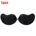 Sexy Women Invisible Push Up Bra Self-Adhesive Silicone Bust Front Closure Sticky Bra Skin Backless Strapless Bra