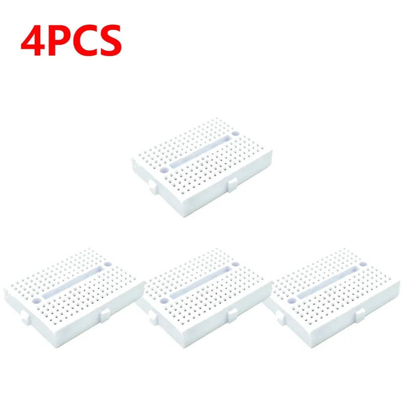1-10PCS SYB-170 Mini Solderless Prototype Breadboard 170 Holes Breadboard Prototype Board 35x47mm for Small DIY Kits