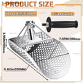 Beach Sand Scoop Shovel Metal Detector Sand Scoops Treasure Detecting Metal Detector Hunting Stainless Steel Tool Hex
