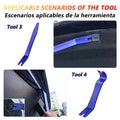 iLMH Car Hand Tool Set Car Disassembly Tool Kit Stereo Repair DVD Repair Tool Dashboard Removal Tool Interior Plastic Trim Panel