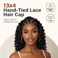 Kinky Curly Braided Wig With Baby Hair Natural Color Curly 13X4 Transparent Synthetic Lace Front Wigs Braid Wig For Black Women