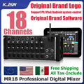 Ari 1:1 XR18 MR18 Rack Mount Professional Digital Mixer 18 channel Wifi DSP Audio Mixer DJ Console Original Brand LOGO Software