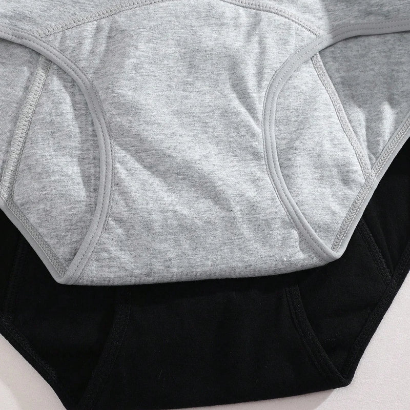 Women's Menstrual Panties Low Waisted 5-layer Physiological Periods Pants Ultra Intimates Female Underwear Breathable Lingerie