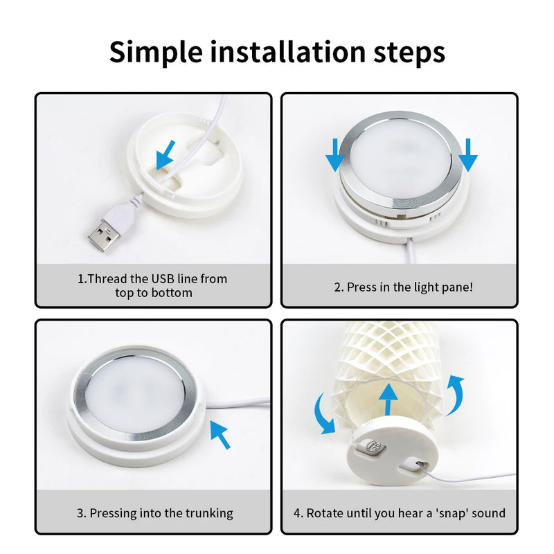 For Bambu Lab Led Lamp Kit 001 Maker Supply Bambulab Light Kit Led Light Parts Diy Model Without 3d Printing Parts