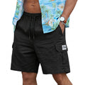 Men's Summer Casual Cargo Shorts Plus Size Knee Length | SAMAG