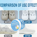 LOORSAN White Shoe Cleaning Cream - No-Rinse Stain Remover Instant Whitening for Canvas & Leather Sneakers