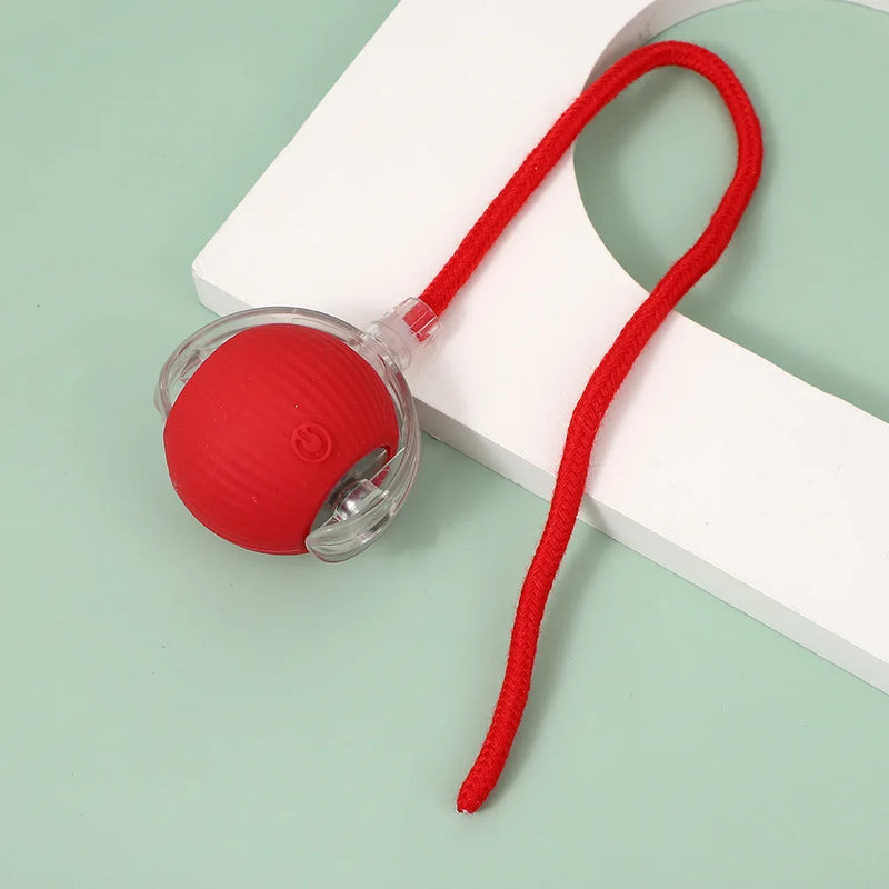 Smart Rolling Ball Cat Toy Interactive Self Play Bite Resistant Pet Toys for Cats Entertainment Boredom Relief Pet Supplies Cat