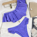 Bikini Sexy Swimwear Swimsuit Women Big Ruffle Single | SAMAG