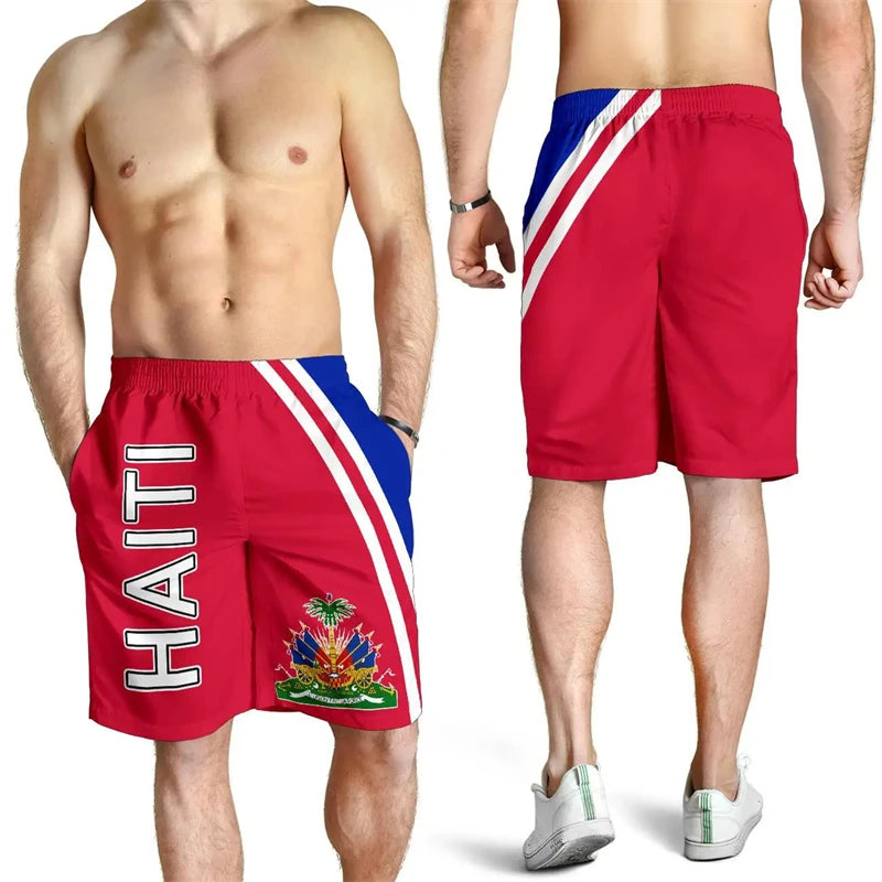 HAITI Flag 3D Print Sport Quickdry Breathable Men Women | SAMAG