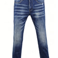 6057 Four Seasons New Men's Wear Washed Ripped Patch | SAMAG