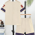 Kids Clothes Boys Soccer Outfit - Black & Yellow Football - View 2 | SAMAG