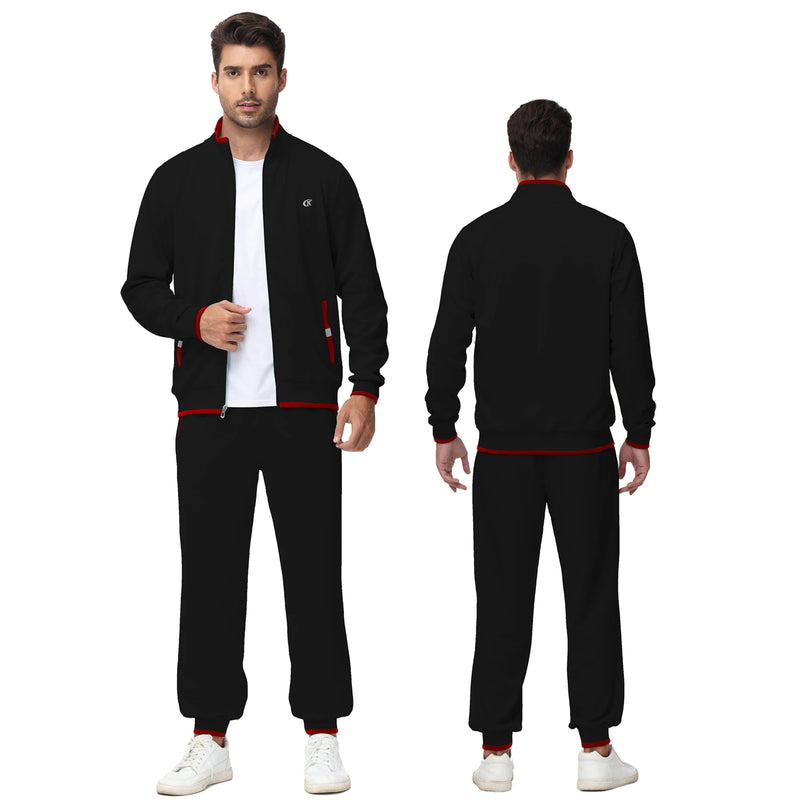 Men's Tracksuits Sweatsuits for Sweat Track Suits 2 Piece Casual Athletic Jogging Warm Up Full Zip Sets - View 20 | SAMAG