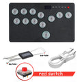 Flatbox Left/Right Layout Mini HitBox Stickless Controller For PS4 FightStick HotSwap Kailh Switch Arcade Joystick For PC/PS3/NS