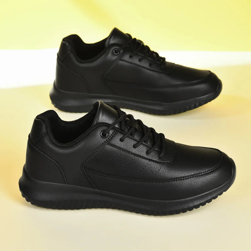 Chef shoes four season light non-slip oil-proof waterproof plus size men's kitchen work shoes fashion casual garden men's shoes