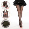 Sexy Latin Tights Leaky Toe Stocking Professional Dance Socks Caramel Cha-Cha Tights Peep Toe Pantyhose Mesh Latin Fishnet Socks