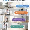 15% Incline Under Desk Treadmill with 3.5HP Motor | SAMAG