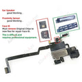 Waterproof Sticker + Flex For iPhone 11 Pro X Xr Xs Max 7 8 Plus Phone Top Proximity Sensor Ear Earpiece Speaker Flex Cable