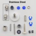 Dual Drive Gear Hardened Steel Upgrade Kit Extruder Drivegear For BMG Extruder For Prusa i3 3D Printer Bowden Extruder