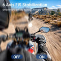 ANSVICAM 5K Action Camera 4K60FPS Dual Screen Waterproof 6-Axis EIS Vlog Camera with Magnetic Bicycle Motorcycles Sports Cameras