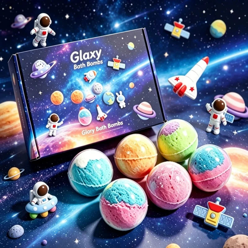 60g Kids Bath Spa Fizzies with Hidden Toy Bubble Ball - View 4 | SAMAG