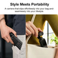 4K Pocket Action Camera 330° Auto-rotate Len Sport Camera Touchscreen Zoom Cam Face Tracking Portable Vlog Video Recorder Moto