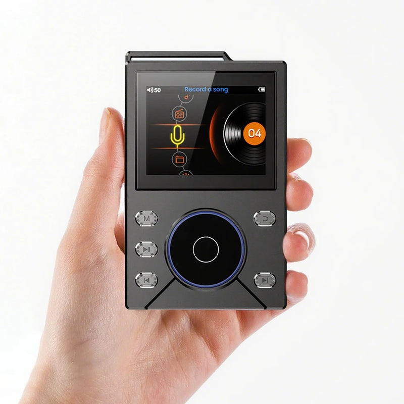 2026 New MP3 Player HiFi Portable Digital Audio Walkman 2.4 Inch LCD Screen Lossless for Travel Daily Use