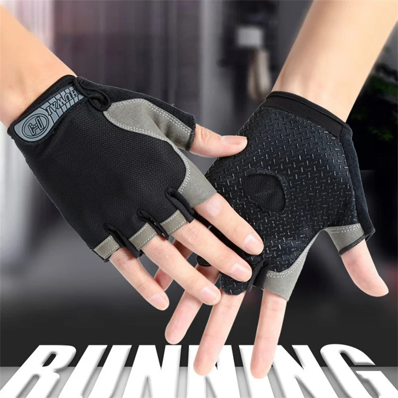 Half Finger Cycling Gloves Men Women Anti Slip Shock | SAMAG