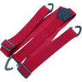 Non Slip Garter Belt Elastic Suspenders with 3 Clips 4cm Wide Adjustable Plastic Triangle Buckle Unisex Sport