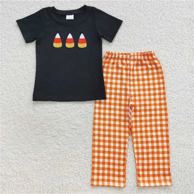 BSPO0121 Summer RTS rompers kids clothes boys embroidery - View 3 | SAMAG