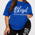 Plus Size Sets for Women Summer 2 Pieces Blessed Printed Offers and Liquidation Everything Cheap Elegant Women's Sets Short Sets