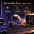 LESOWN 8.9 Inch IPS Monitor Plug and Play HDTV Screen for PC Desktop Gaming Second Display Panel Driver-free Easy Setup