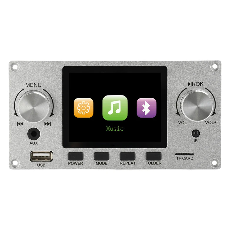 2.8-inch TFT Color Decoding Board Module Lossless Audio Amplifier Supports I2S Digital Audio 2-Channel Output Player DC 4.5-5.0V