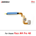 Fingerprint Scanner For Xiaomi Poco X3 Pro M3 F3 / M4 Pro 4G Home Button Fingerprint Menu Return Key Sensor Flex Cable