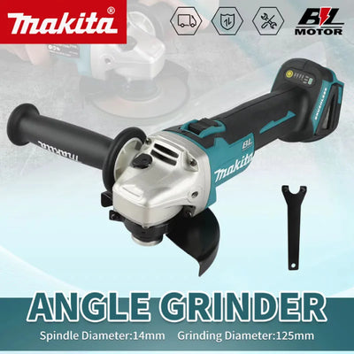 Makita DGA506 18V 125mm Cordless Angle Grinder Electric Polisher Brushless Metal Grinding And Cutting Tool | SAMAG