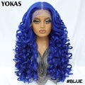 Latisha Lace Frontal Wigs Synthetic 24 Inch Loose Curl Pre Plucked Lace Frontal Wig For Women Highlight With Baby Hair 13X6 Wigs